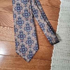 Vintage‎ Wembley Pure Silk Necktie Tie Preppy Classic Short USA